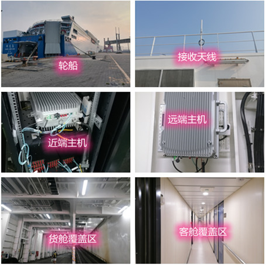  白玉海上游轮轮船渔船覆盖案例